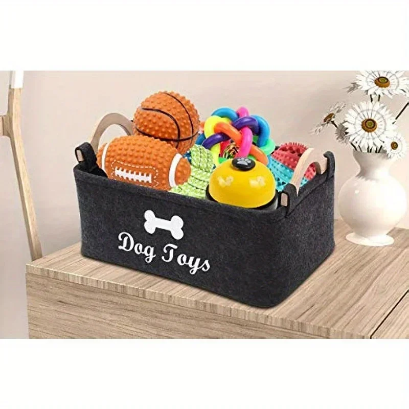 펠트 애완동물 장난감 상자, 개 장난감 상자, 보관 바 - Indestructible Dog Chew Toy 리뷰 및 가격